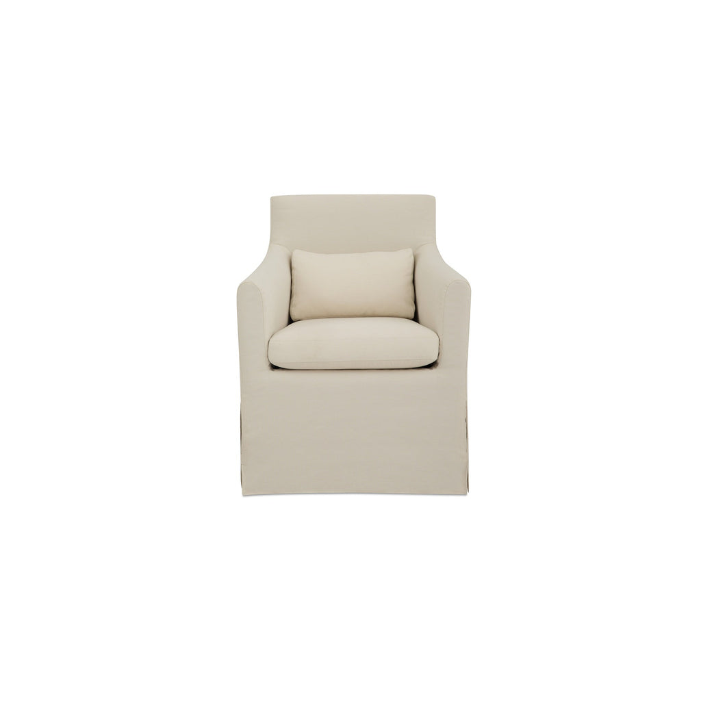 Lydia Outdoor Slipcover Dining Chair